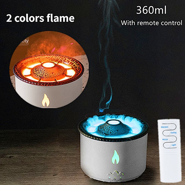 Night Lamp Smoke Ring Diffuser