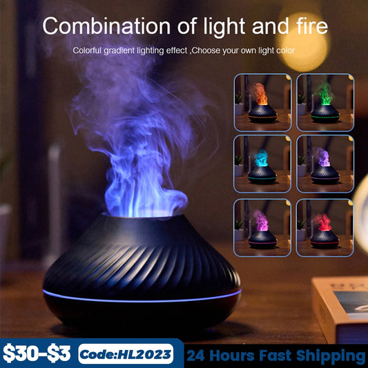 Portable Flame Lamp Diffuser